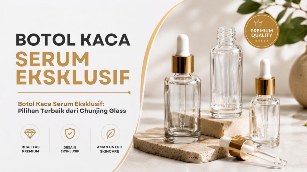 Botol Kaca Serum Eksklusif: Pilihan Terbaik dari Chunjing Glass
