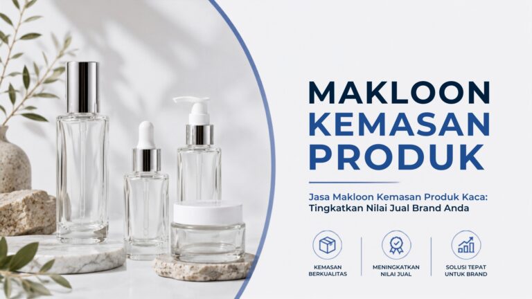 Jasa Makloon Kemasan Produk Kaca: Tingkatkan Nilai Jual Brand Anda